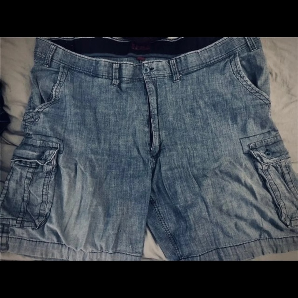 Men’s Big and Tall Denim Shorts #11